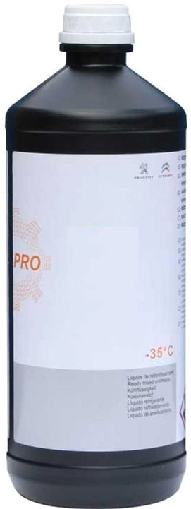 Охолоджувальна рідина CITROEN G12, готова, червоний, -35°С, 1 л (1637854880)